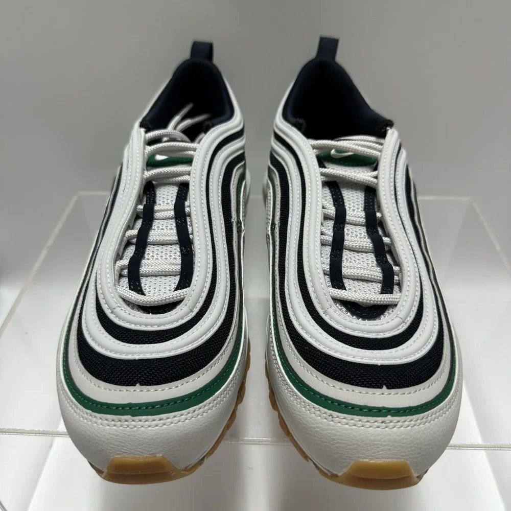 Brand New Nike Air Max 97 Photon Dust Green Gum Malachite 921826-021 Men Size 9